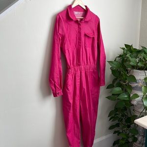 Fashion Nova Pink Jumpsuit | Size L/XL